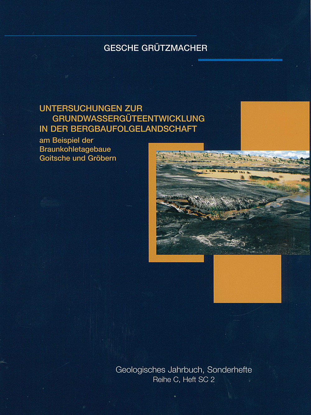 Image de couverture de: Gesche Grützmacher - Untersuchungen zur Grundwassergüteentwicklung in der 
Bergbaufolgelandschaft am Beispiel der Braunkohletagebaue
Goitsche und Gröbern 
