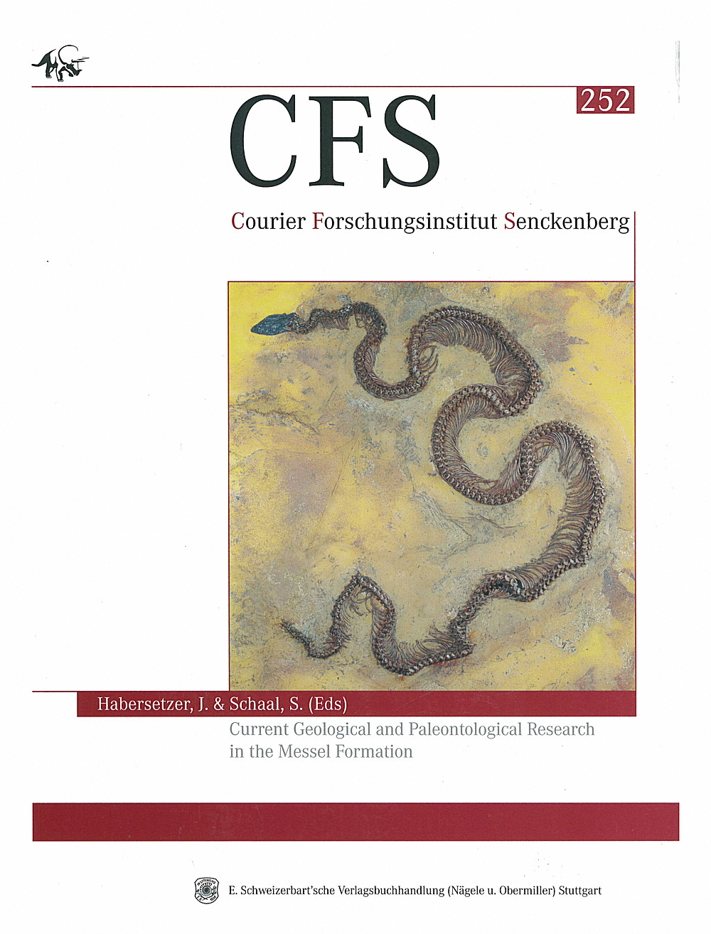 Image de couverture de:  - Current Geological and Paleontological Research in the 
Messel Formation 