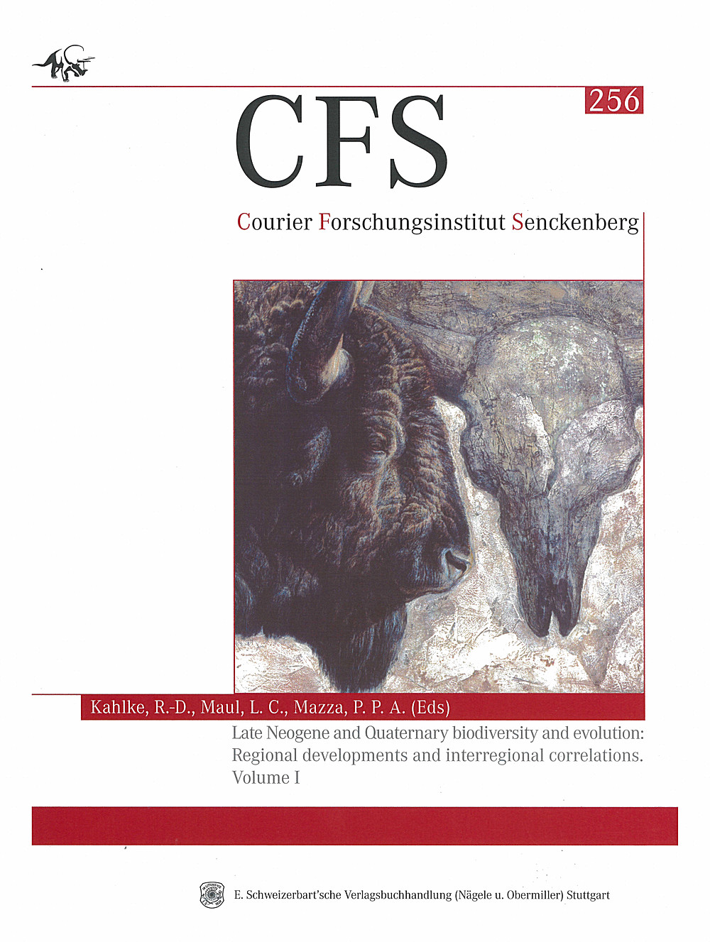 Cover image of:  - Late Neogene and Quaternary biodiversity and evolution: Regional developments and interregional correlations. Proceedings of the 18th International Senckenberg Conference (VI International Palaeontological Colloquium in Weimar) 
Volume I