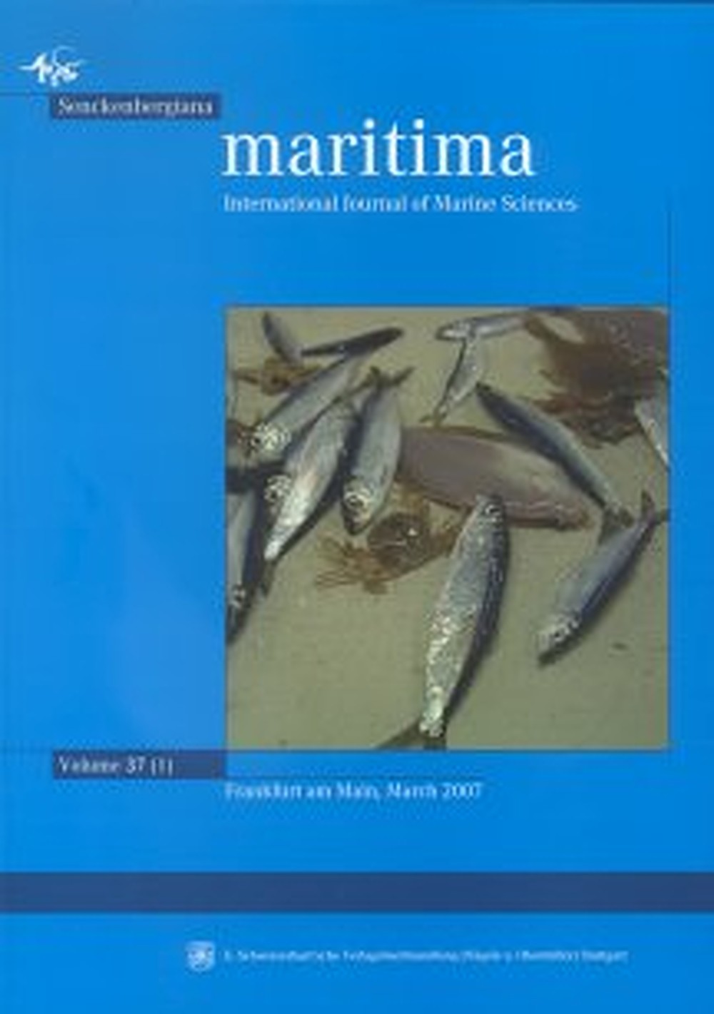Cover image of:  - Senckenbergiana Maritima 