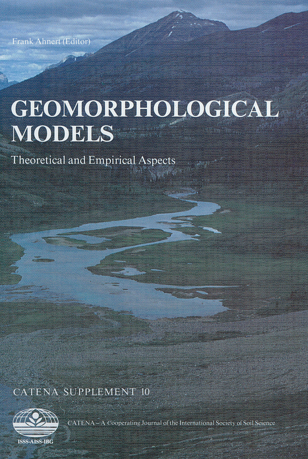 Cover image of:  - Geomorphological Models Theoretical and Empirical Aspects