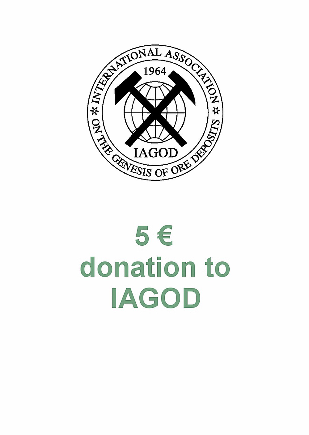 Cover image of:  - 5 € donation to IAGOD 