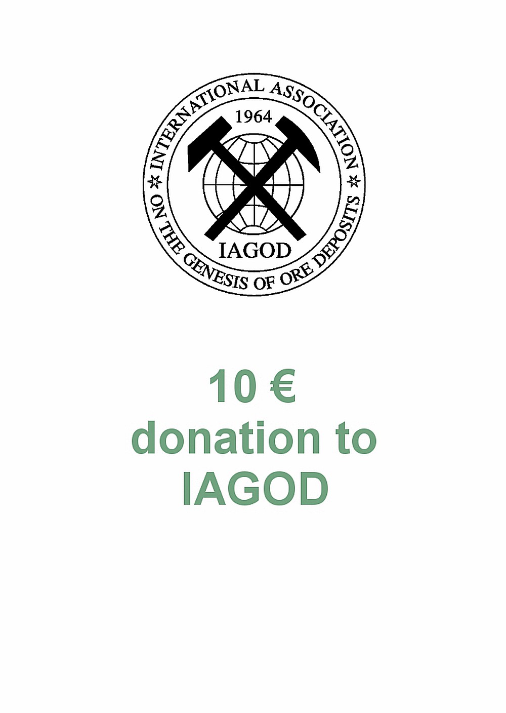 Cover image of:  - 10 € donation to IAGOD 