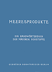 Cover image of: Marine Products. A handbook of marine raw materials