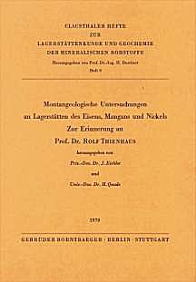 Image de couverture de: The economic geology of iron, manganese and nickel deposits.
In memory of Rolf Thienhaus