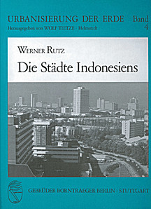 Image de couverture de: Towns and Cities of Indonesia. Cities and other
settlements unrelated to agriculture and their standing
with administration and economy