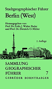 Cover image of: Guide to the Urban Geography of West Berlin
