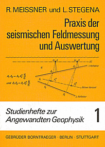 Cover image of: Studienhefte zur angewandten Geophysik