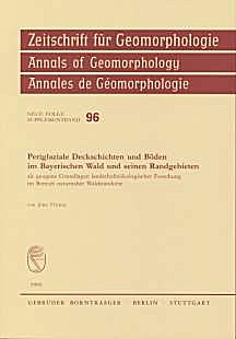 Cover image of: Periglacial covers and soils of the Bavarian Forest and
adjacent areas (Germany)