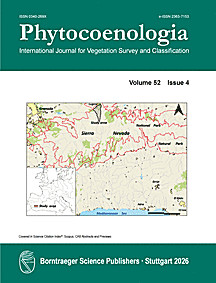 Cover image of: Phytocoenologia