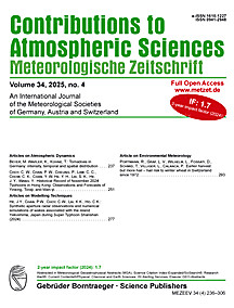 Cover image of: Meteorologische Zeitschrift