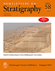 Cover image of: Newsletters on Stratigraphy