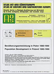 Image de couverture de: Population Development in Poland between 1980 and 1990.
Map and bilingual commentary (English-German)