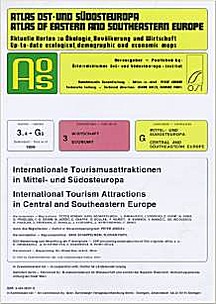 Cover image of: Atlas of Eastern and Southeastern Europe.
Sheet: International tourist attractions in Central
and Southeastern Europe and two commentaries