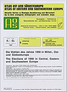 Image de couverture de: The Elections of 1990 in Central, Eastern and Southeastern
Europe. Bilingual map and commentary (English, German)