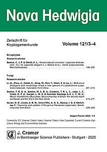 Cover image of: Nova Hedwigia