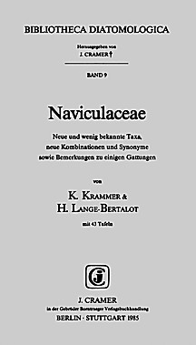 Image de couverture de: Naviculaceae: A description of new and poorly know taxa.
New combinations and synonyms and some comments on
a number of families