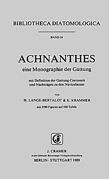 Image de couverture de: Achnanthes - A monograph. With a definition of the family
Cocconeis and some addenda to the Naviculaceae