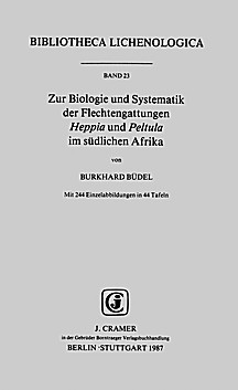 Image de couverture de: On the biology and systematics of the lichen genera Heppia and Peltula in Southern Africa