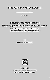 Cover image of: Enzymatic regulation of fruit body development of basidiomycetes