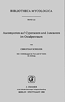 Cover image of: Ascomycetes on Cyperaceae and Juncaceae in the Eastern Alps