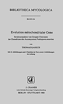 Cover image of: Evolution of mitochondrial genes