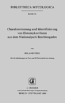 Cover image of: Characterization and identification of ectomycorrhizae from the Berchtesgaden National Park, Germany