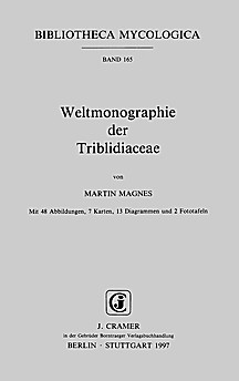 Image de couverture de: Monographic treatment of Triblidiaceae worldwide
