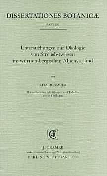 Cover image of: The ecology of meadows with scattered fruit trees in the
pre-alpine region of Baden-Württemberg State (Germany)