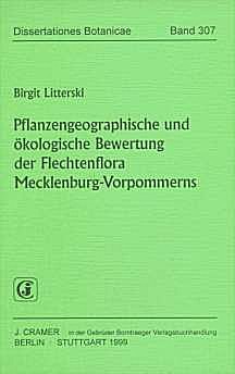 Cover image of: An assessment of the plant geography and ecology of the 
lichen flora of Mecklenburg-Vorpommern State (Germany)