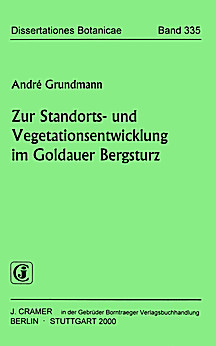 Cover image of: The development of site factors and vegetation in the 
area of the Goldau landslide mass, Central Switzerland