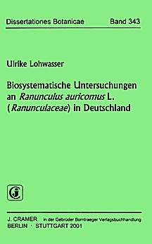 Cover image of: A study of the biosystematics of <i> Ranunculus auricomus 
</i> L. <i>(Ranunculaceae)</i> in Germany