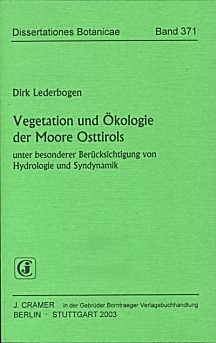Cover image of: Vegetation and ecology of East-Tyrolian mires with special
emphasis on their hydrology and plant dynamics