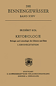 Cover image of: Cryobiology: I Cryovegetation