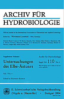 Cover image of: Untersuchungen des Elbe-Aestuars
