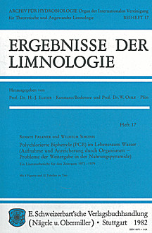 Cover image of: Polychlorinated biphenyls (PCB) in aqueous ecosystems:
Uptake and enrichment in organisms. Problems of propagation
of PCB's in the food chain: literature review 1972-1979