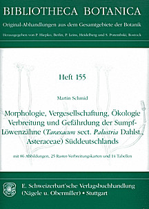 Cover image of: Morphology, plant sociology, ecology, distribution and 
endangerment of swamp-dandelions <i>Taraxacum</i> sect. 
<i>Palustria</i> Dahlst., Asteraceae) in Southern Germany