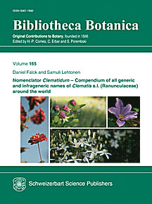 Umschlagbild des Buches: Bibliotheca Botanica