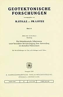 Cover image of: The microtectonic method. Applications in Paleozoic rocks
in Germany