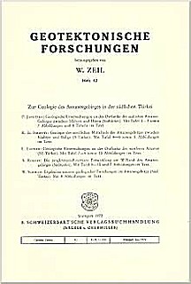 Cover image of: The geology of the Amanos-Range (Southern Turkey)