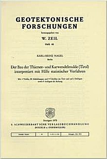 Cover image of: The structure of the Thiersee and Karwendel synclines
determined by statistical methods