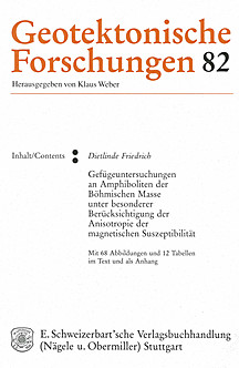 Cover image of: Fabric study of Bohemian Massif amphibolites and the
anisotropy of their magnetic susceptibility