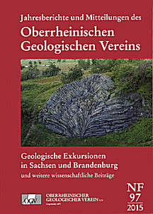 Cover image of: Description of geological excursions in Saxony and Brandenburg (and several scientific articles)