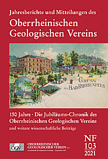 Cover image of: 150th Anniversary of the Oberrheinischer Geologischer Verein. The Chronicle and further scientific papers