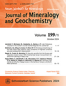 Cover image of: Neues Jahrbuch für Mineralogie - Abhandlungen