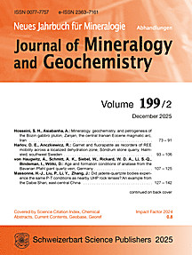 Cover image of: Neues Jahrbuch für Mineralogie - Abhandlungen