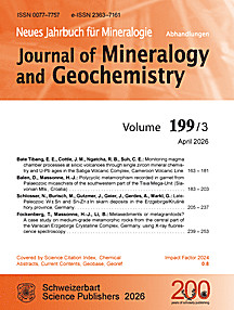 Cover image of: Neues Jahrbuch für Mineralogie - Abhandlungen
