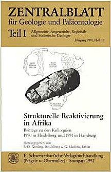 Cover image of: Structural Reactivation in Africa. Proceedings of the
Meetings
1990 in Heidelberg and Hamburg (1991)