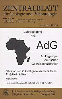 Image de couverture de: Status and future of geoscience research projects in Africa.
(Annual meeting of the German African geoscience
 research group, 1998)