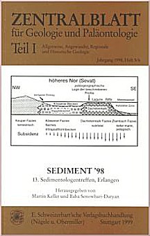 Cover image of: Sediment '98. Papers of the 13th Conference of 
German-speaking 
Sedimentologists held in Erlangen, Germany 1998